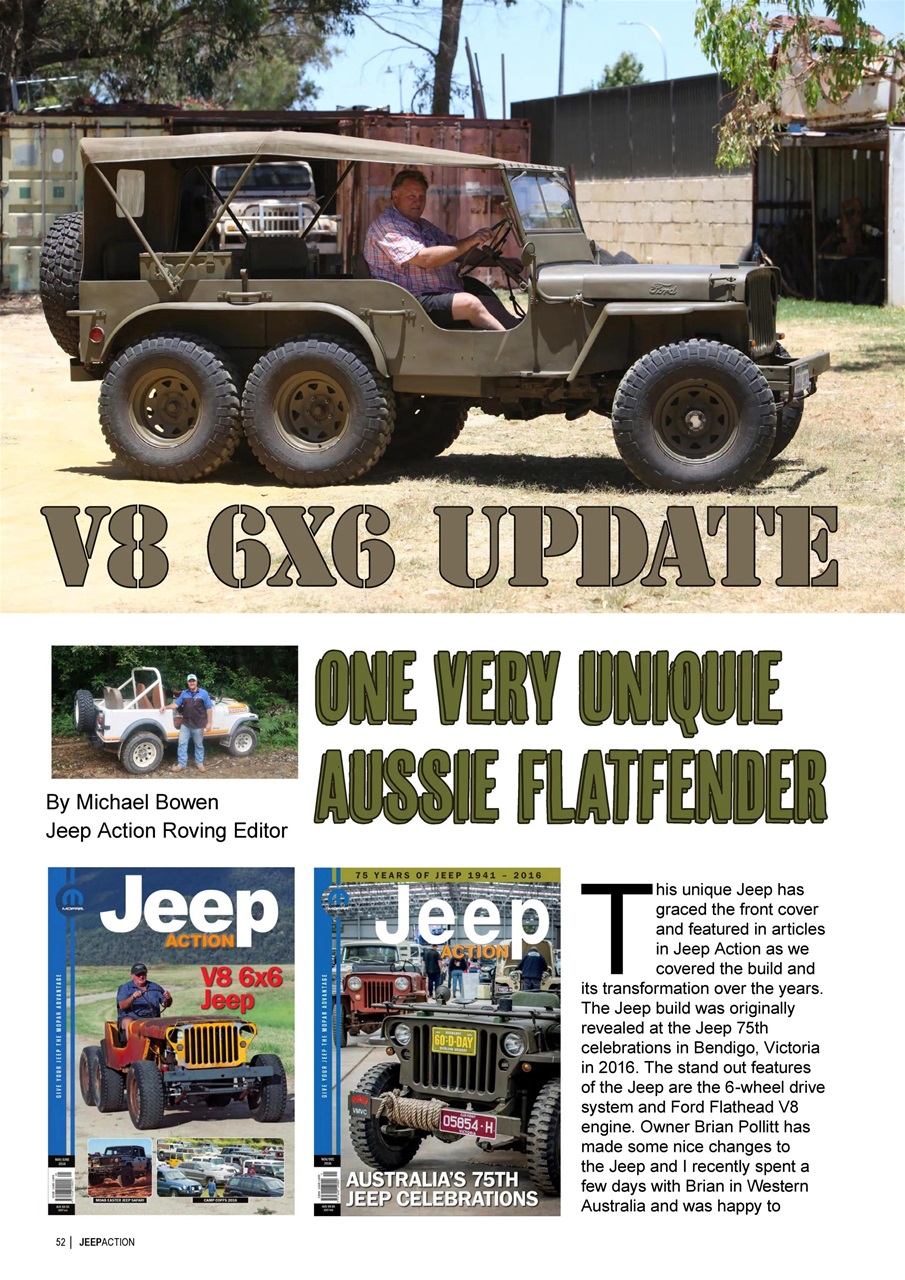 Jeep Action Preview Pages