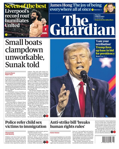 The Guardian Newspaper issue Monday, March 6, 2023