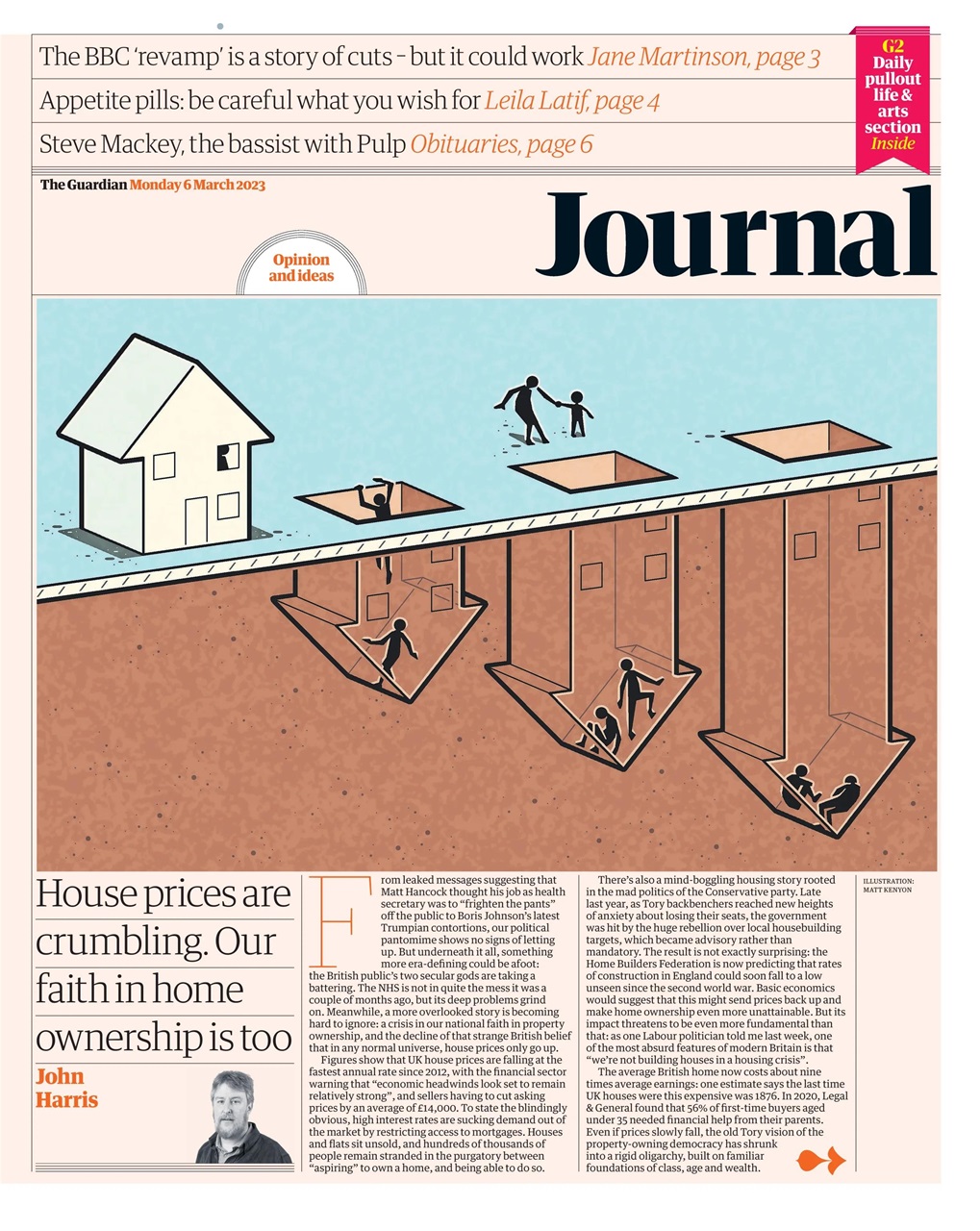 The Guardian Newspaper Preview Pages