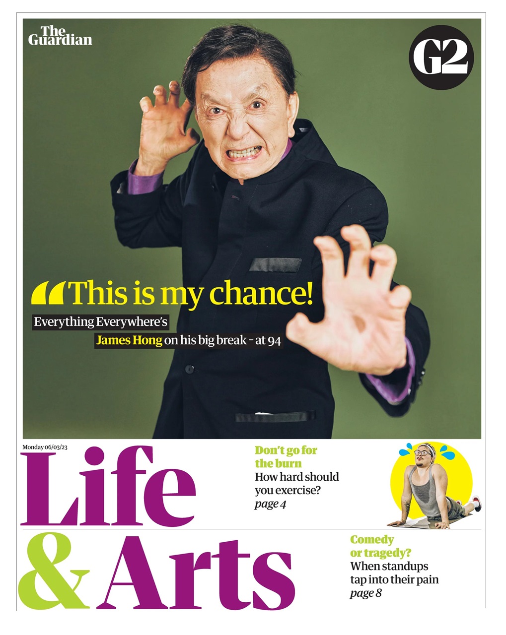 The Guardian Newspaper Preview Pages