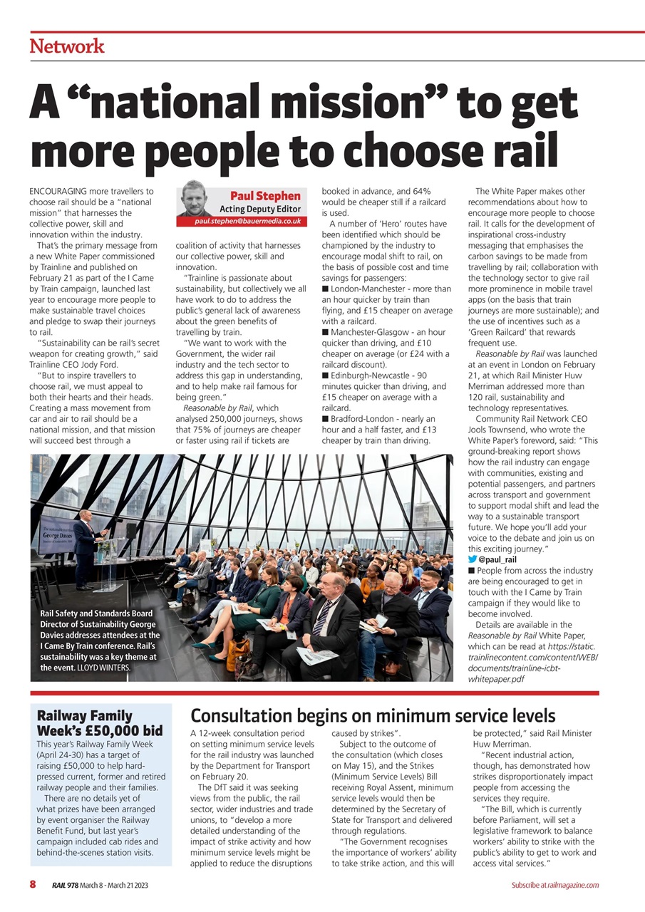 Rail Preview Pages
