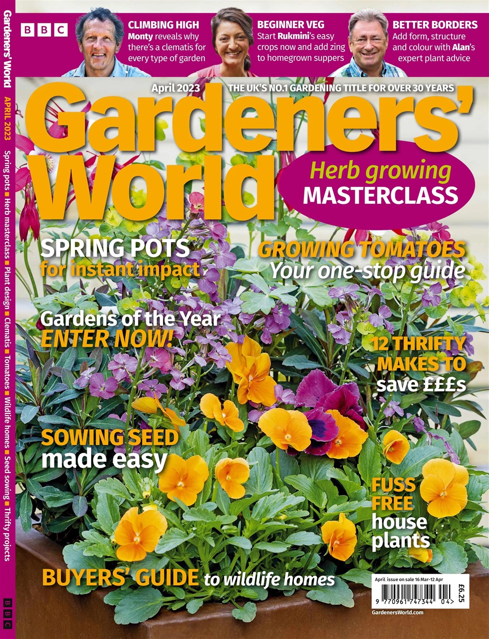 BBC Gardeners’ World Magazine Preview Pages