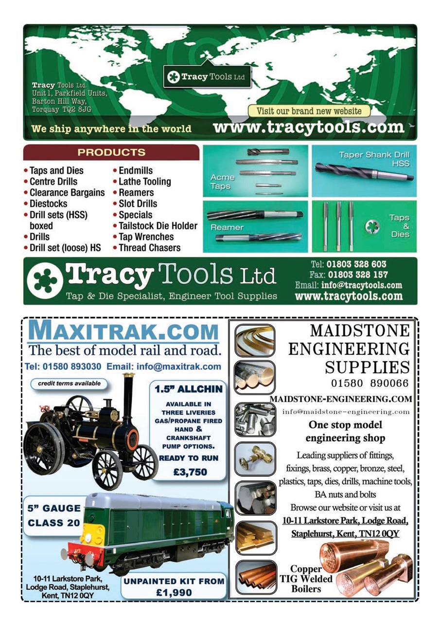 Model Engineer & Workshop Magazine Preview Pages