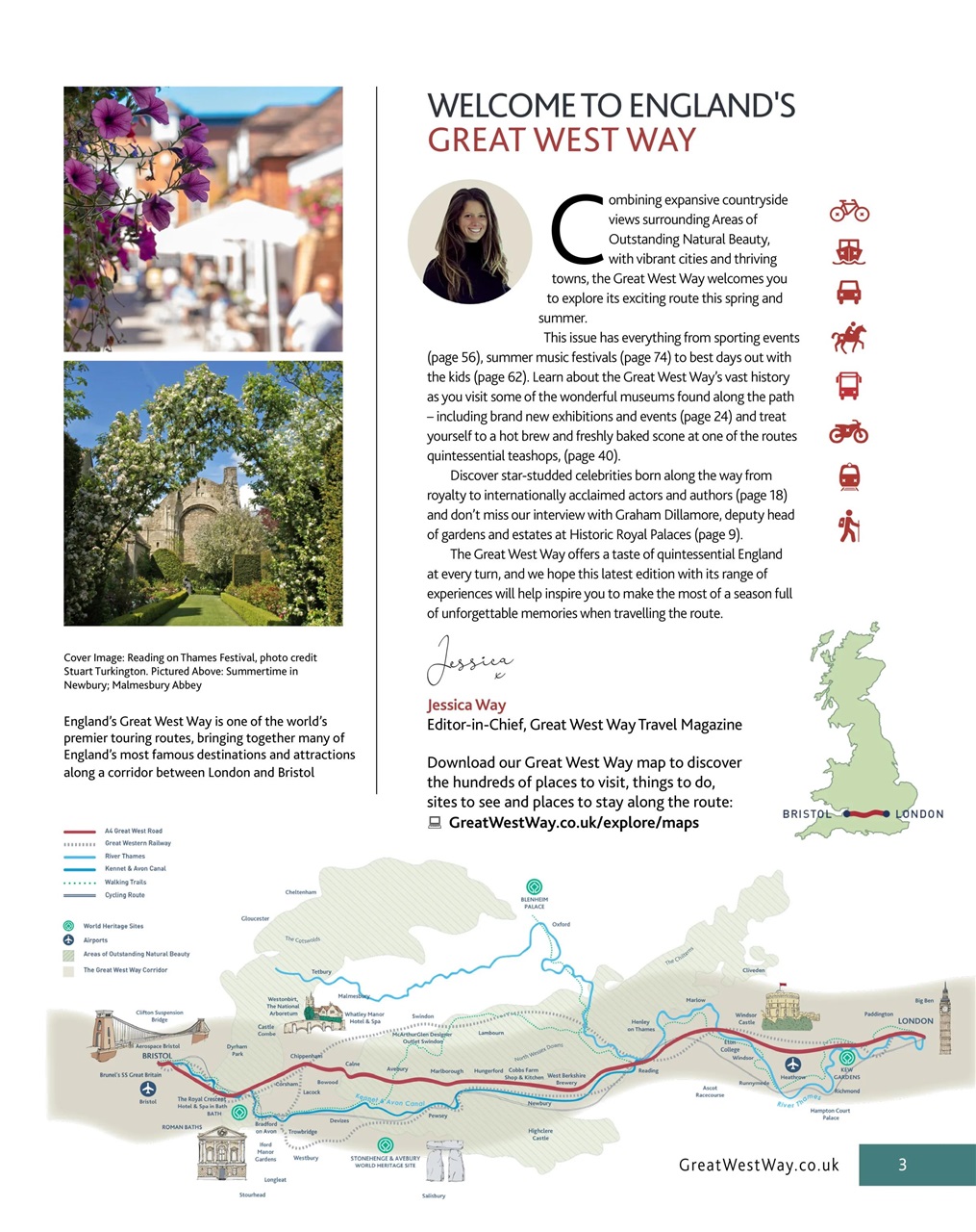 Great West Way Travel Preview Pages