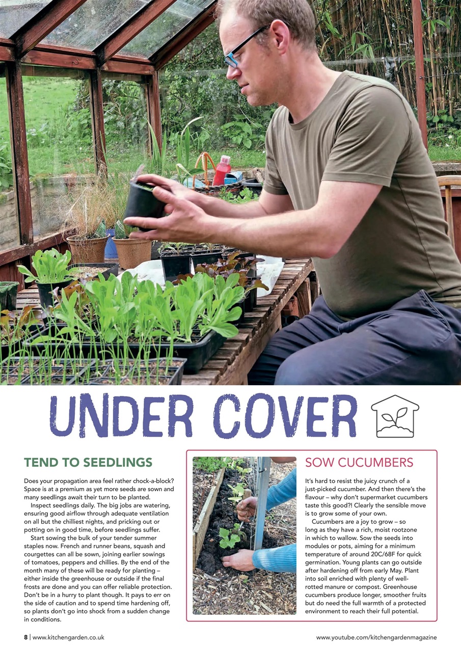 Kitchen Garden Magazine Preview Pages