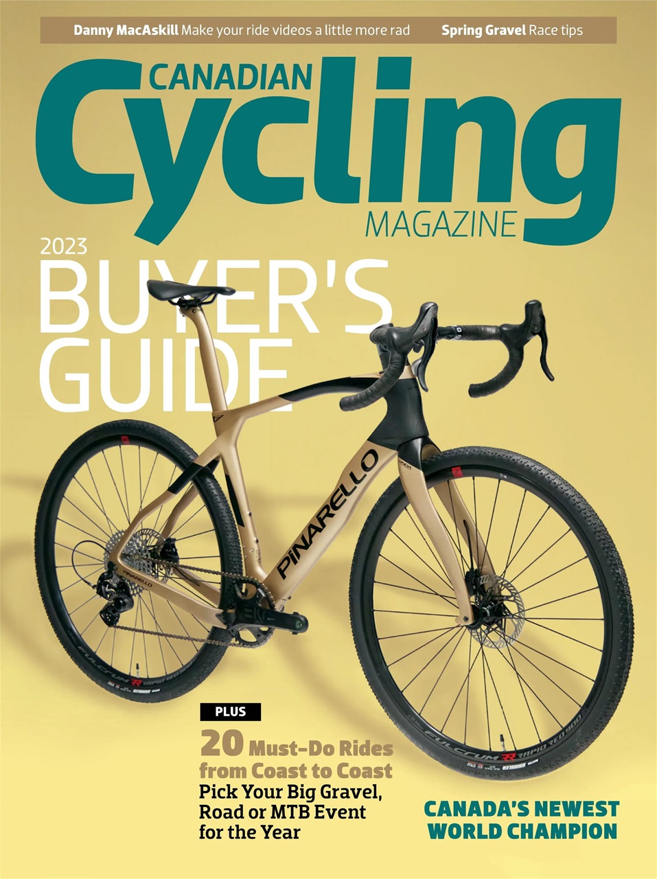 Canadian Cycling Magazine Preview Pages