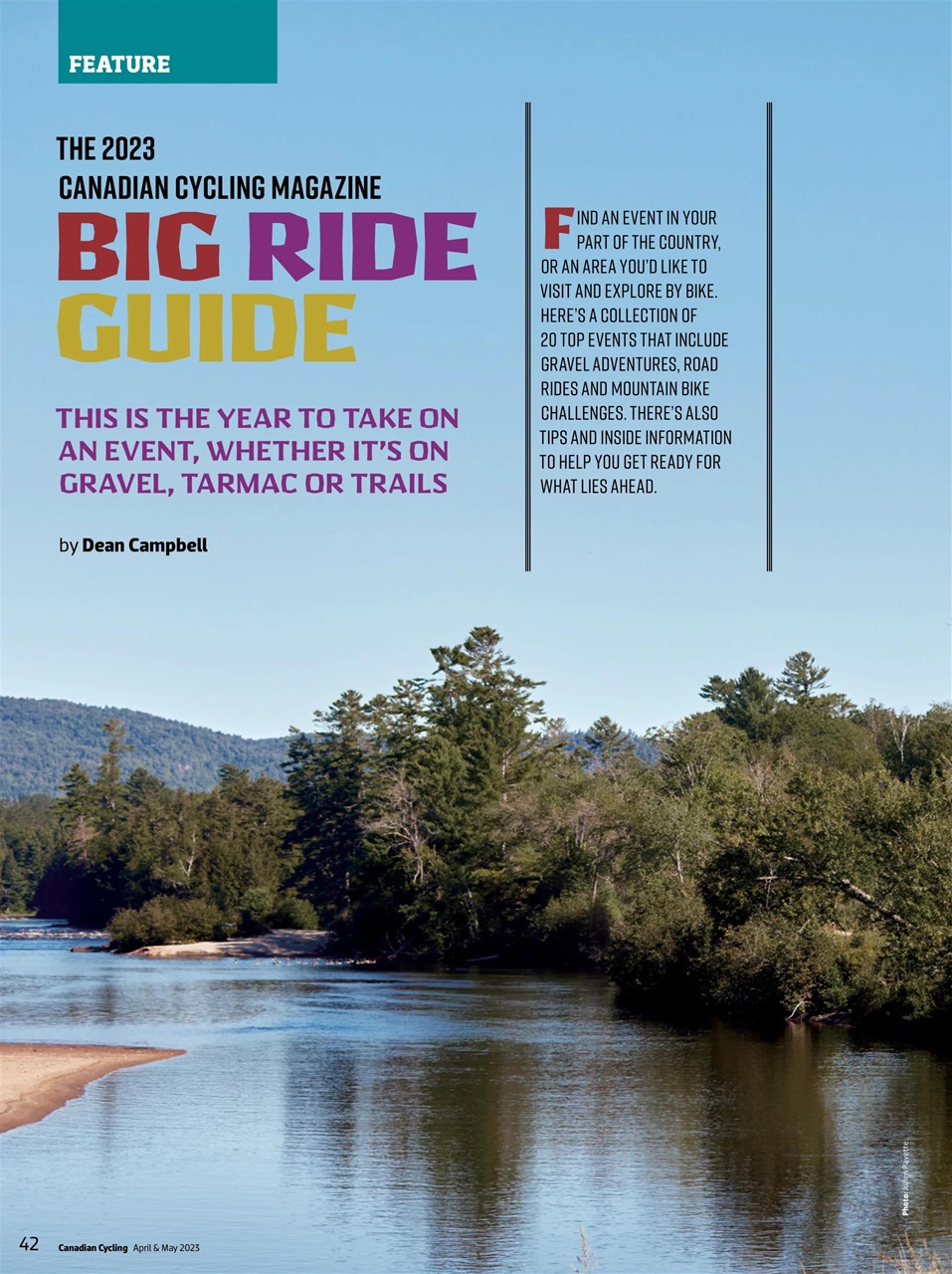 Canadian Cycling Magazine Preview Pages