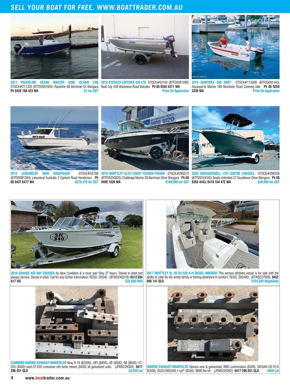 Boat Trader Australia Preview Pages