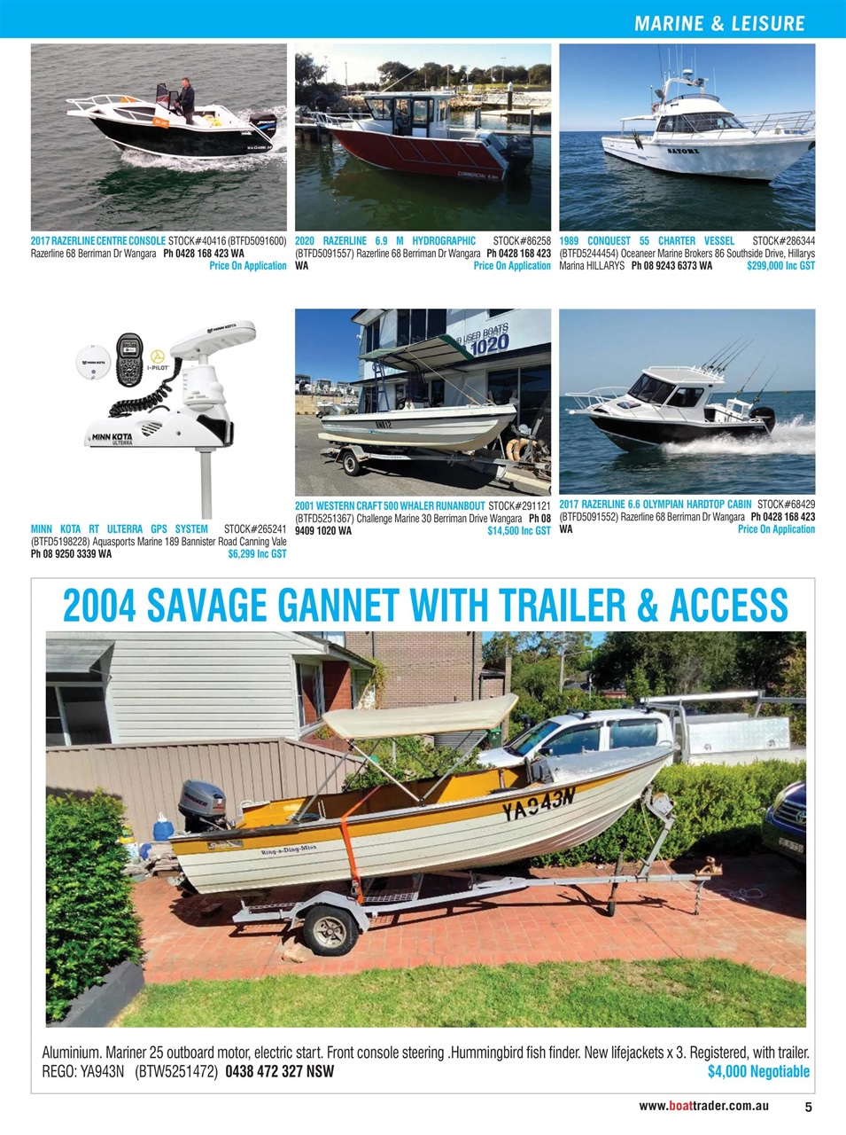 Boat Trader Australia Preview Pages