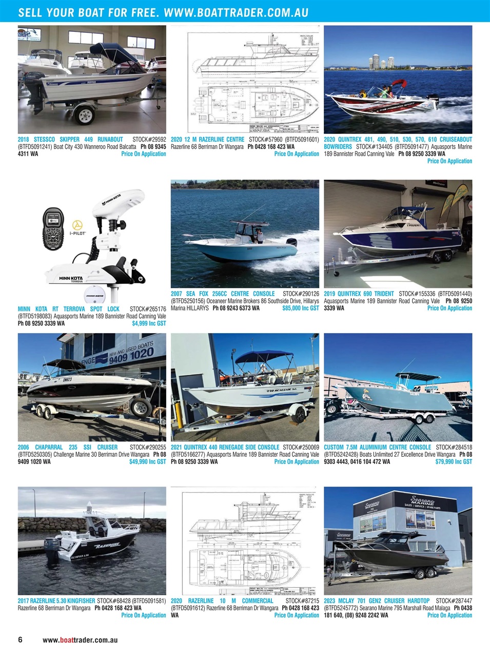 Boat Trader Australia Preview Pages