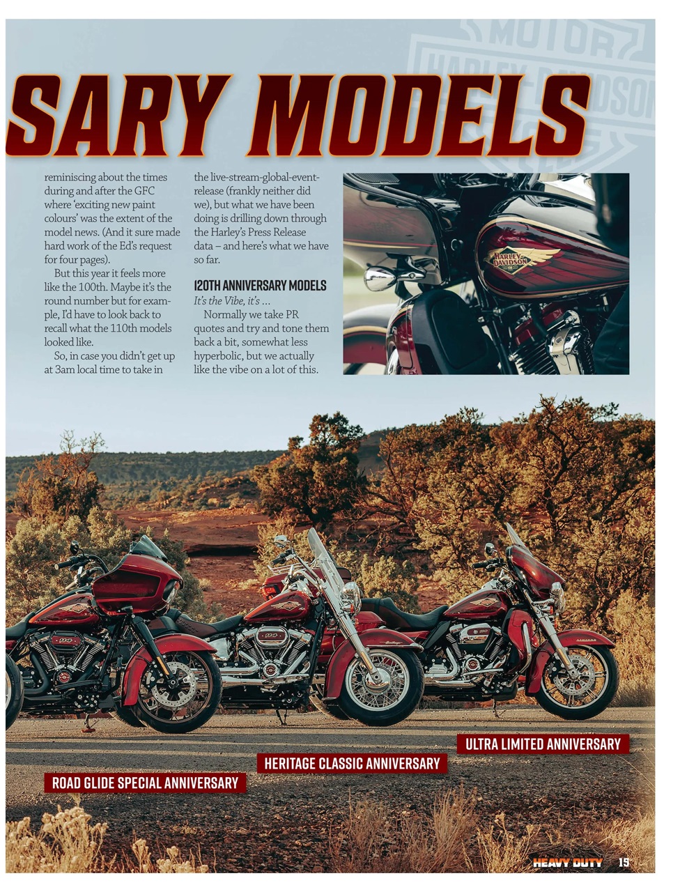 Heavy Duty Preview Pages