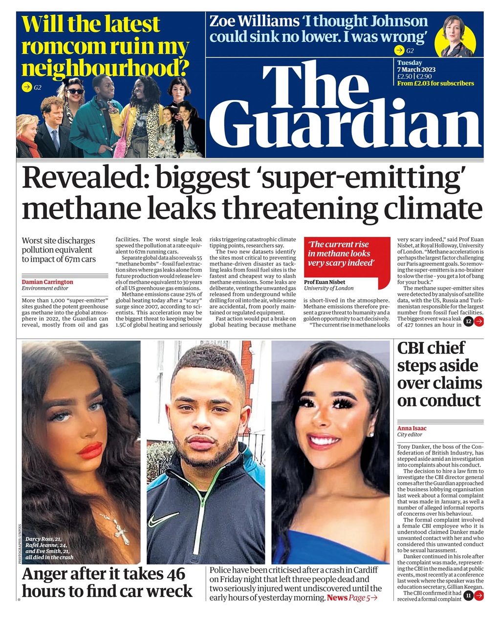 The Guardian Newspaper Preview Pages