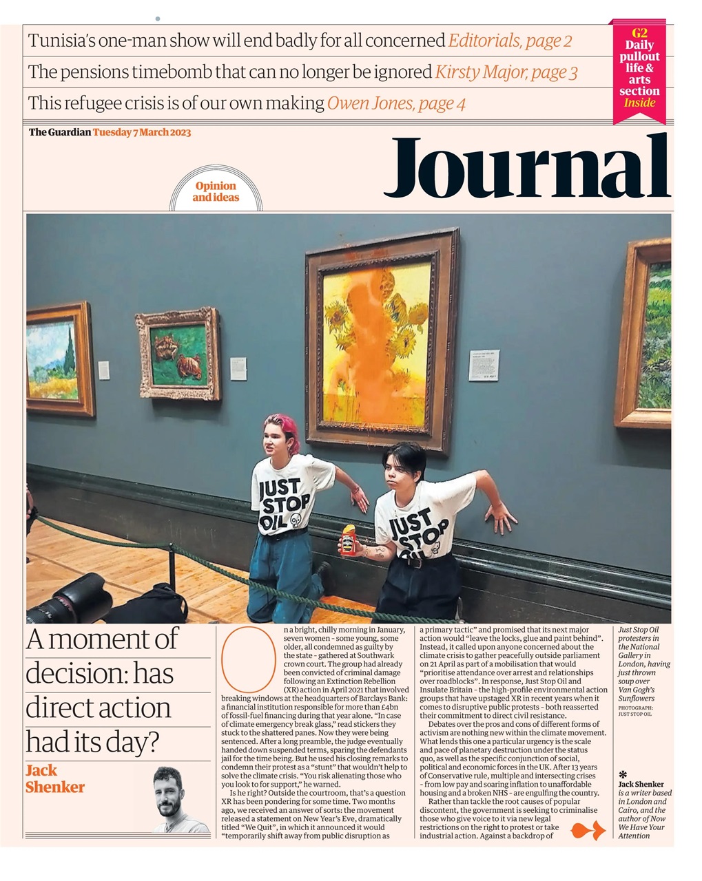 The Guardian Newspaper Preview Pages