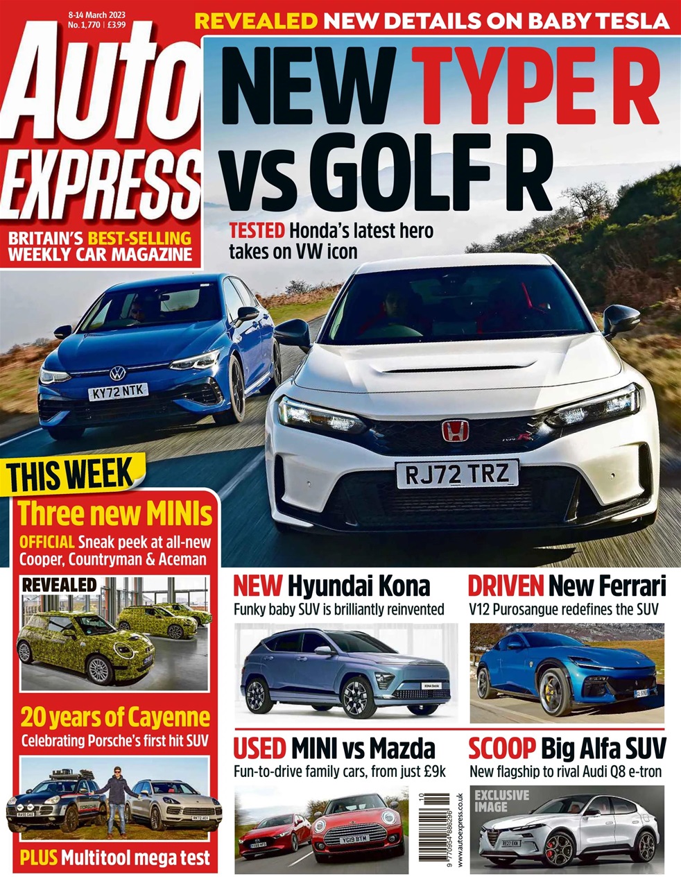 Auto Express Preview Pages