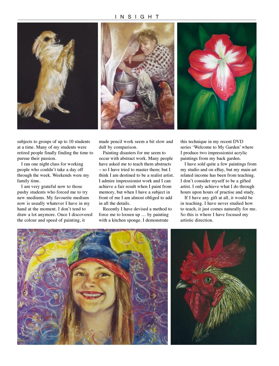 Artist's Palette Preview Pages