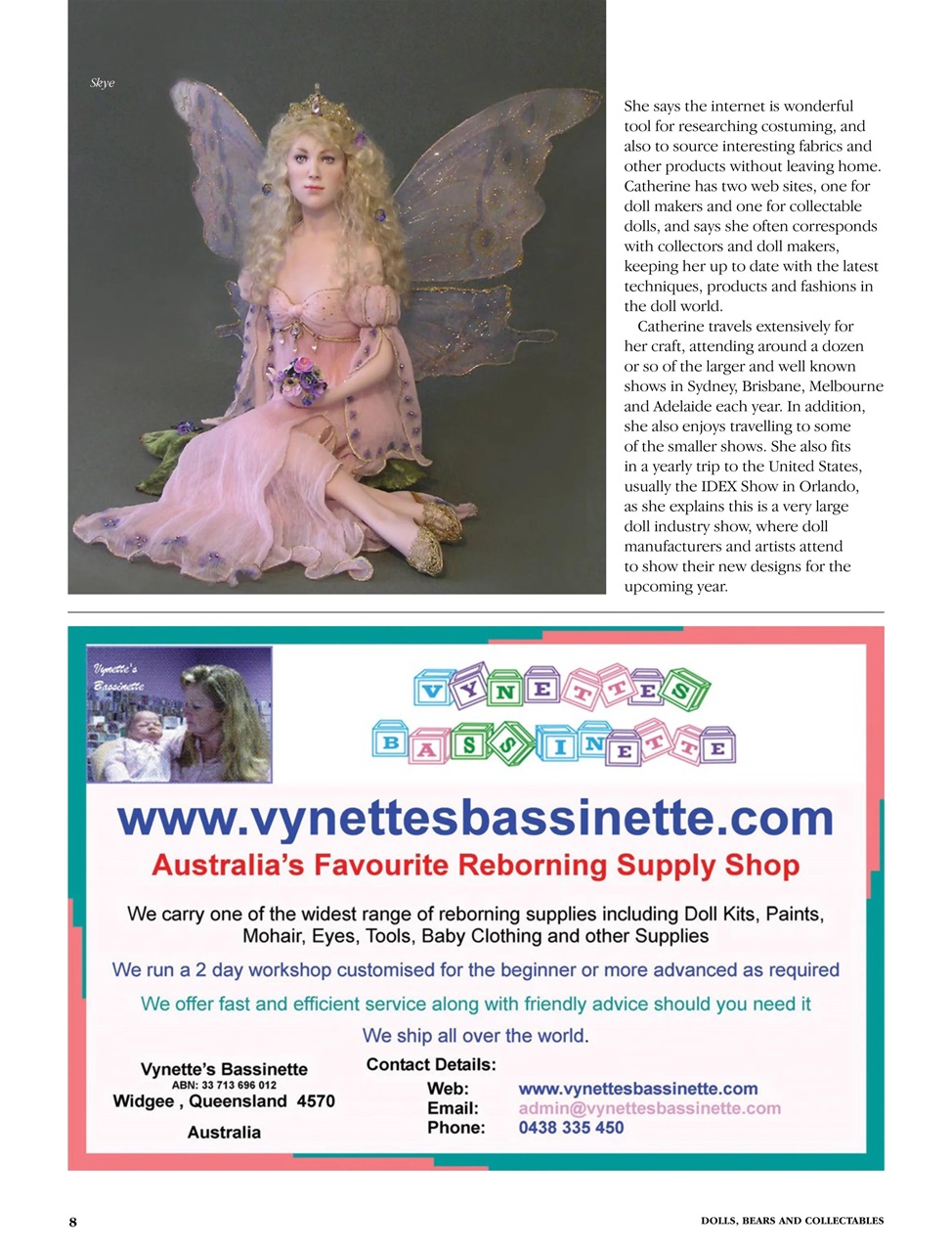 Dolls Bears & Collectables Preview Pages