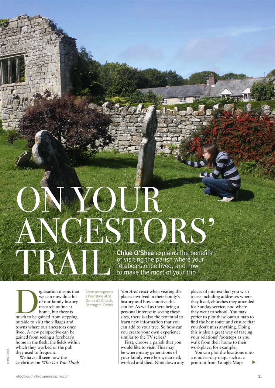 Who Do You Think You Are? Preview Pages