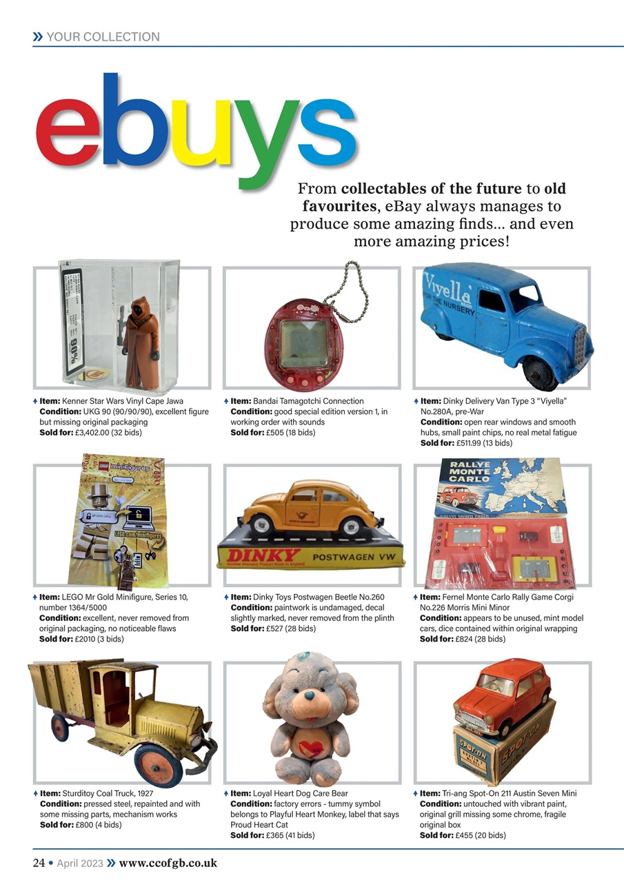 Collectors Gazette Preview Pages