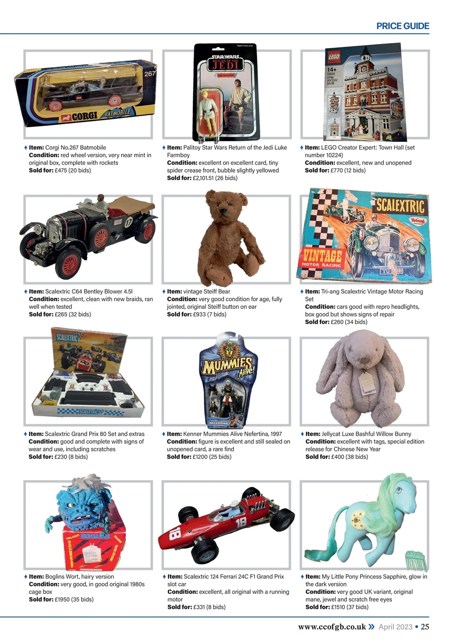 Collectors Gazette Preview Pages