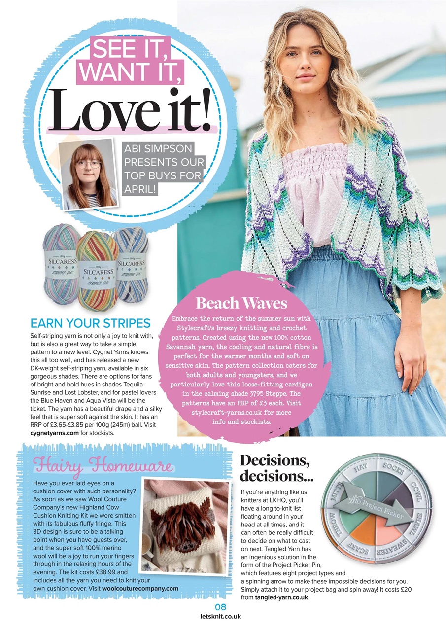 Let's Knit Preview Pages