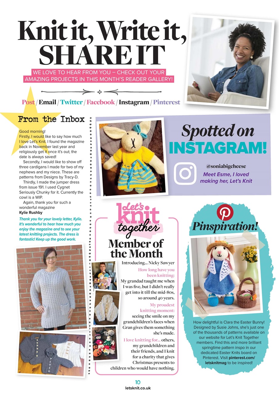 Let's Knit Preview Pages