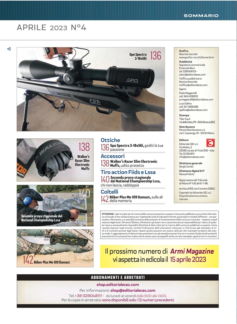 ARMI MAGAZINE Preview Pages