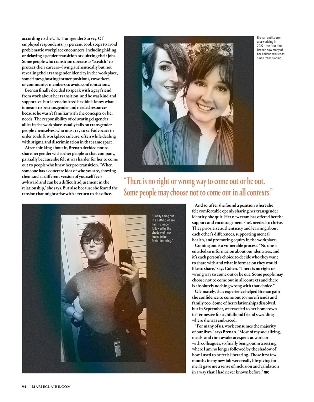 Marie Claire US Preview Pages