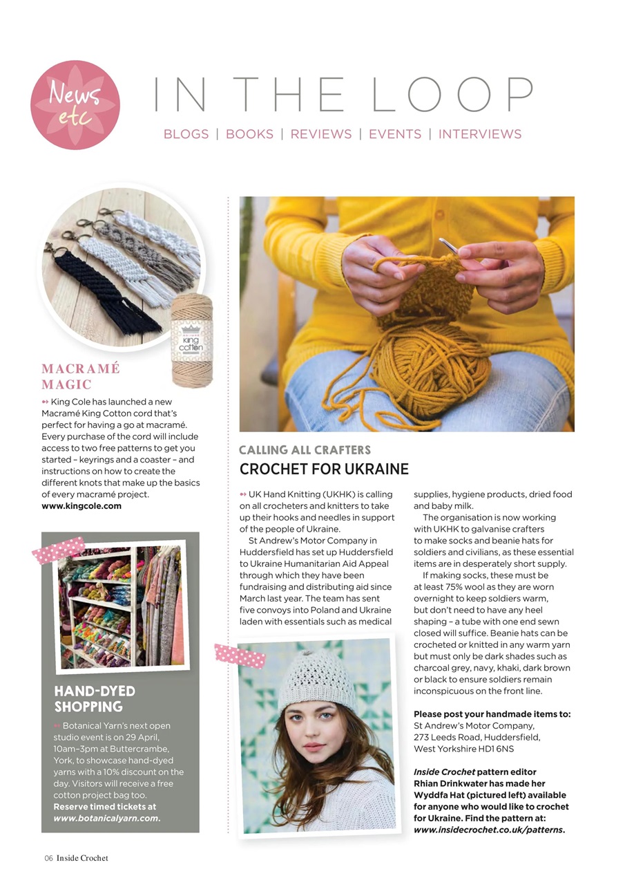 Inside Crochet Preview Pages