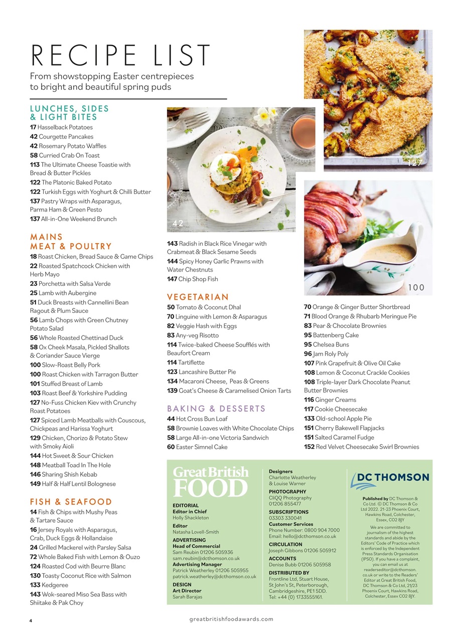 Great British Food Preview Pages