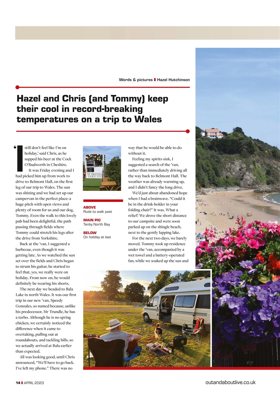 Campervan Preview Pages