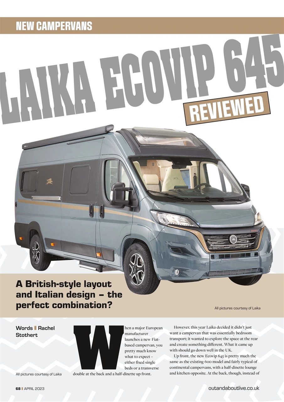 Campervan Preview Pages