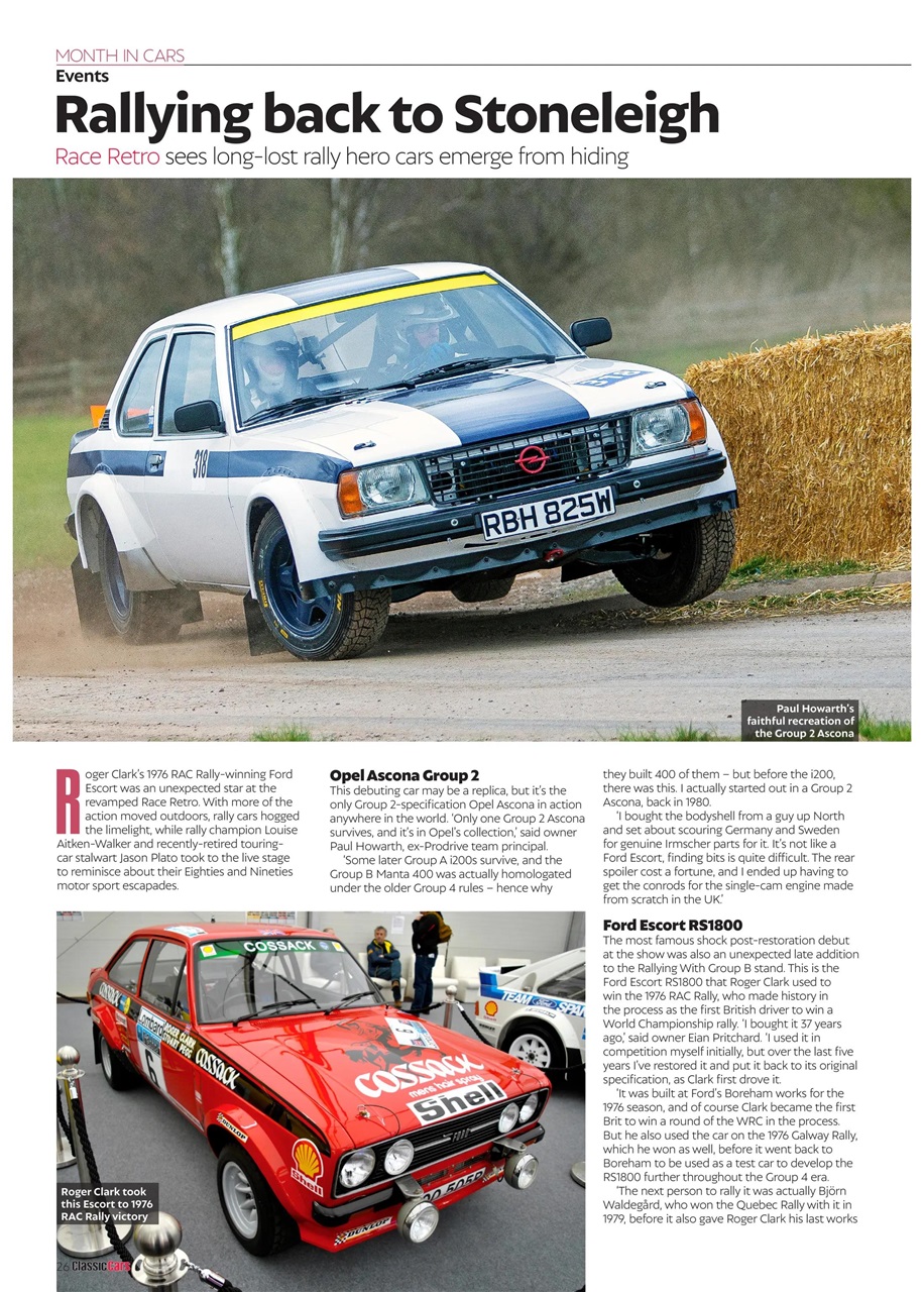 Classic Cars Preview Pages