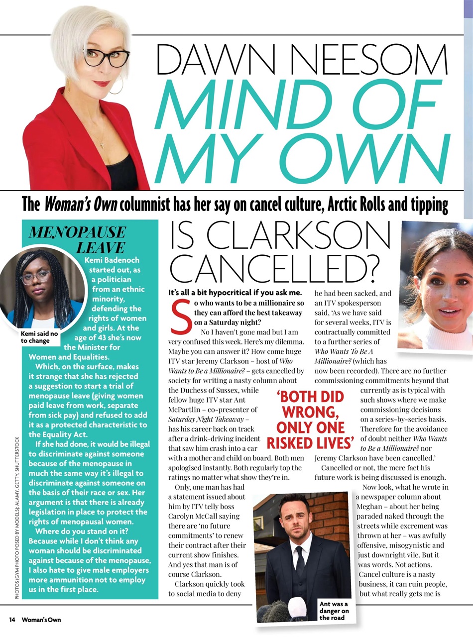 Woman's Own Preview Pages