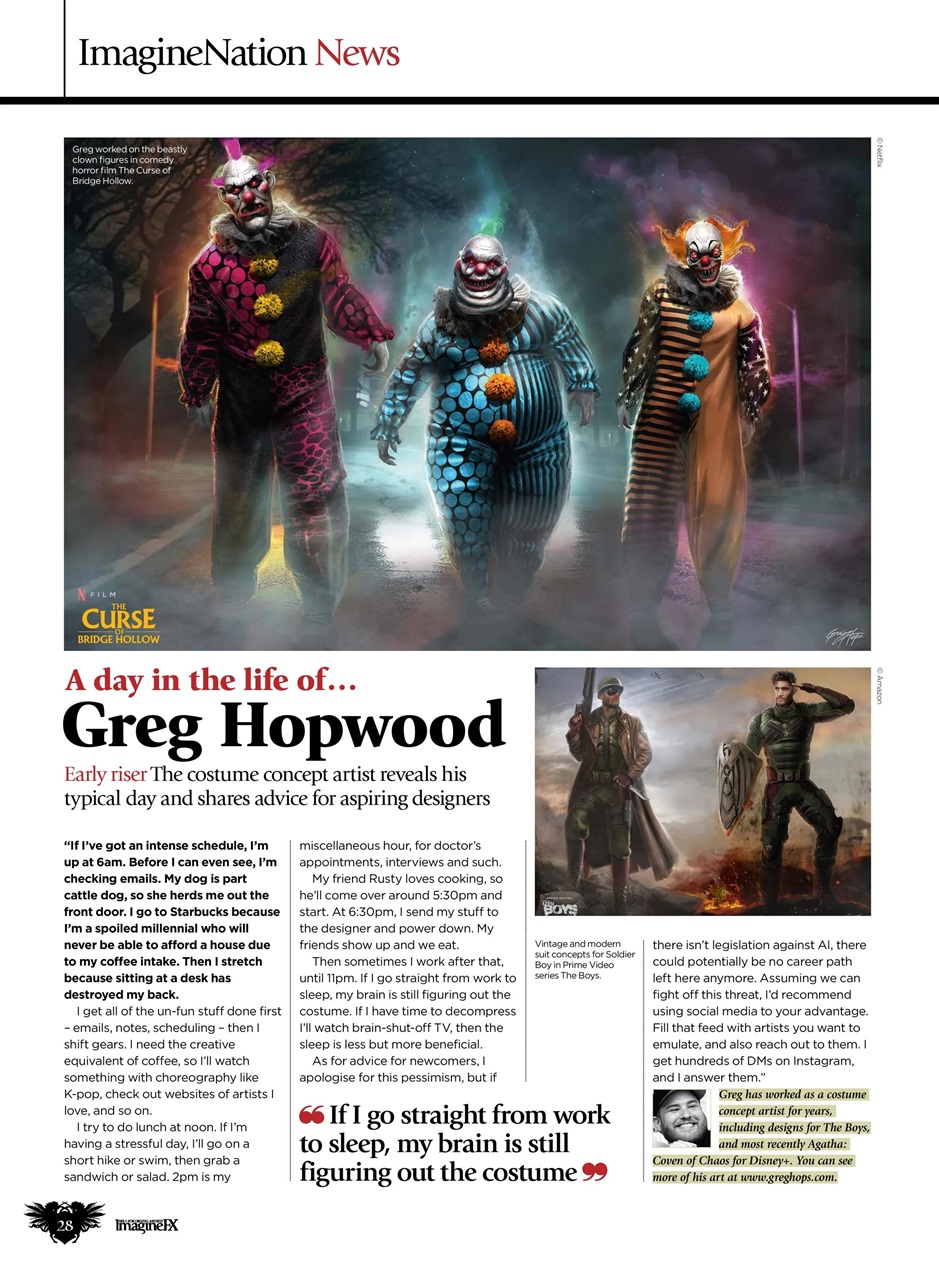 ImagineFX Preview Pages