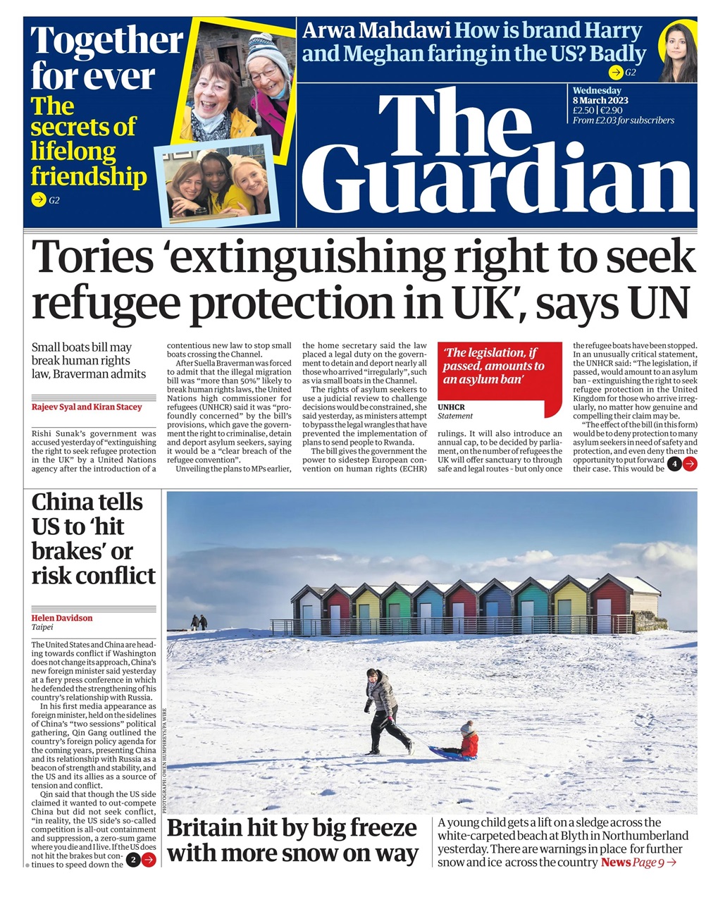 The Guardian Newspaper Preview Pages