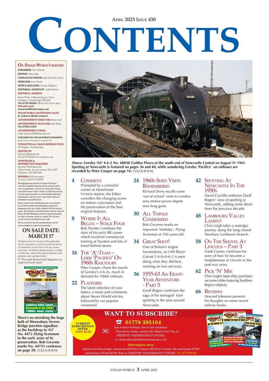 Steam World Preview Pages