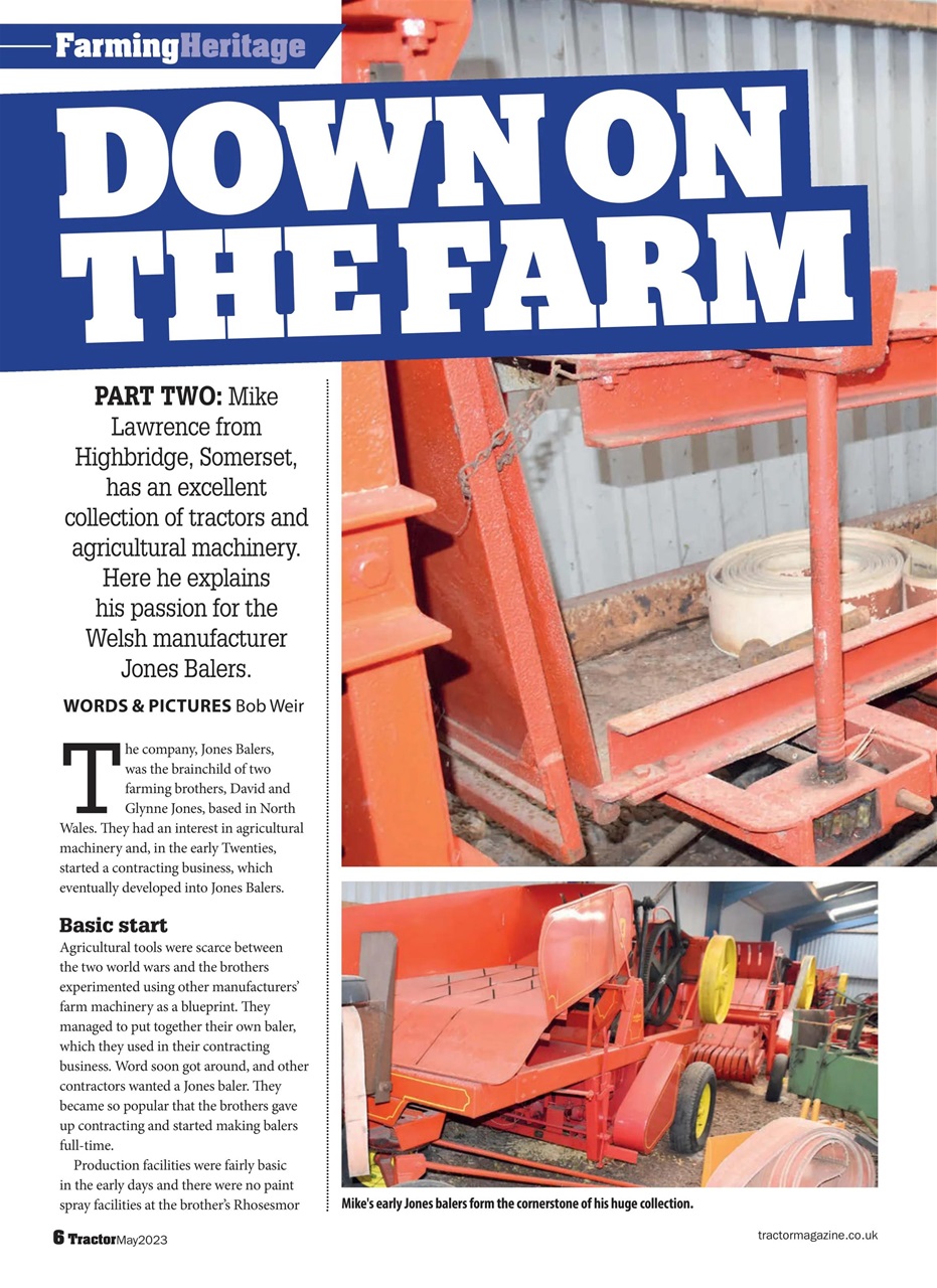 Tractor & Farming Heritage Magazine Preview Pages