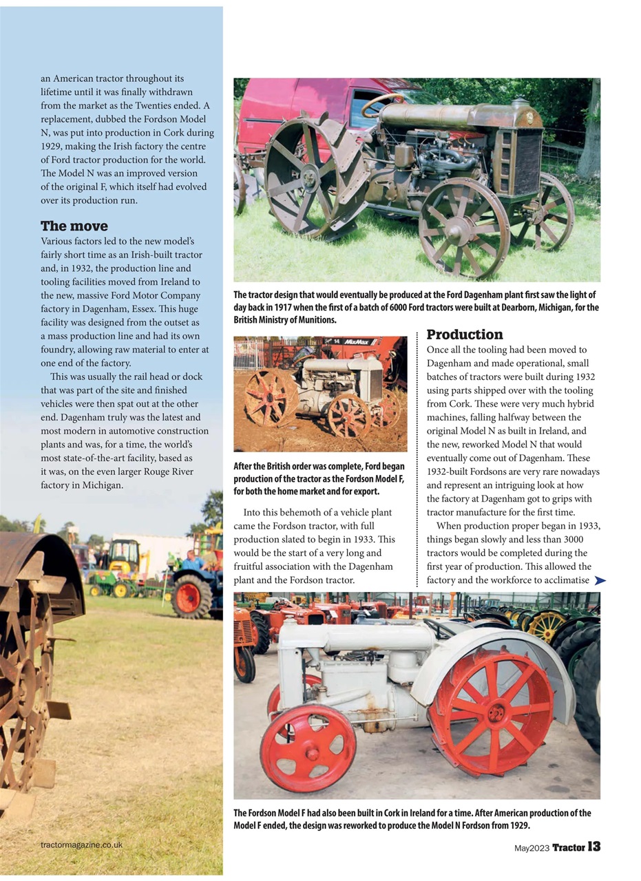 Tractor & Farming Heritage Magazine Preview Pages