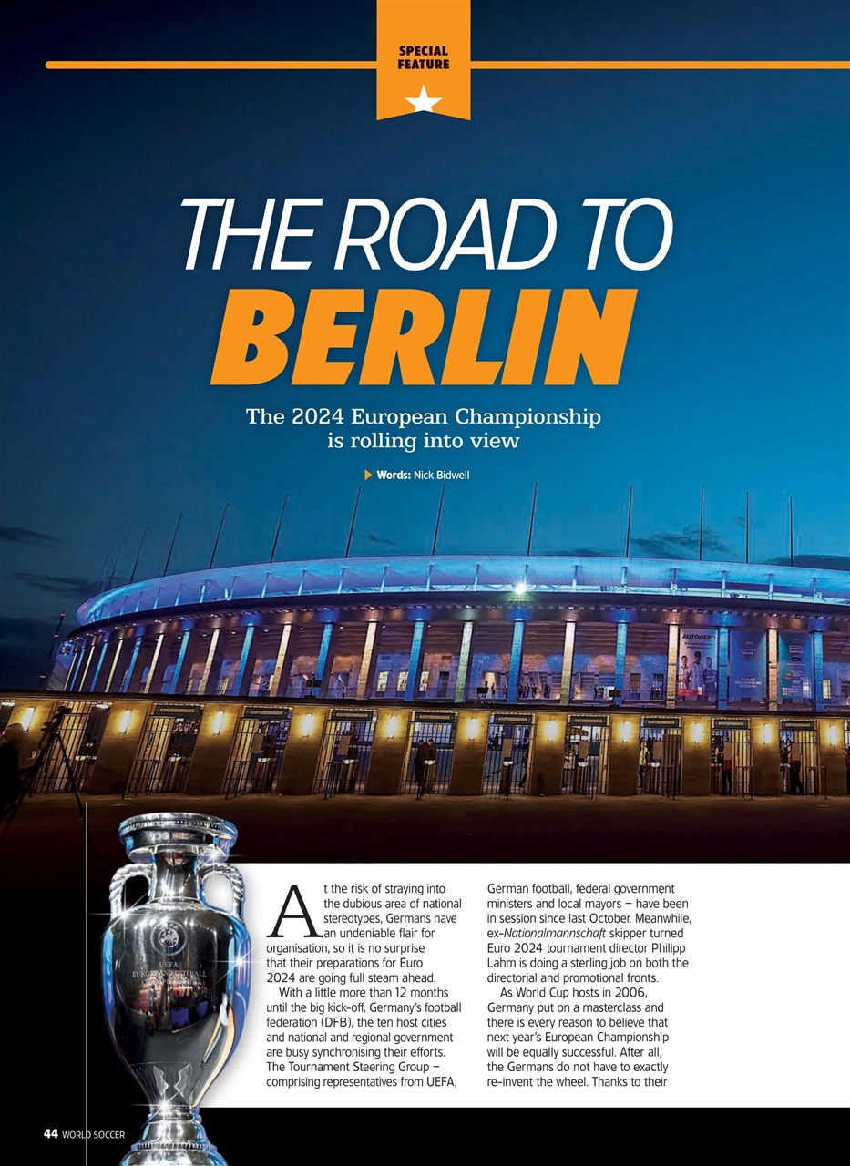 World Soccer Preview Pages