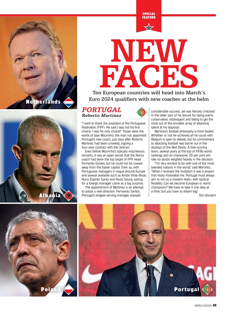 World Soccer Preview Pages