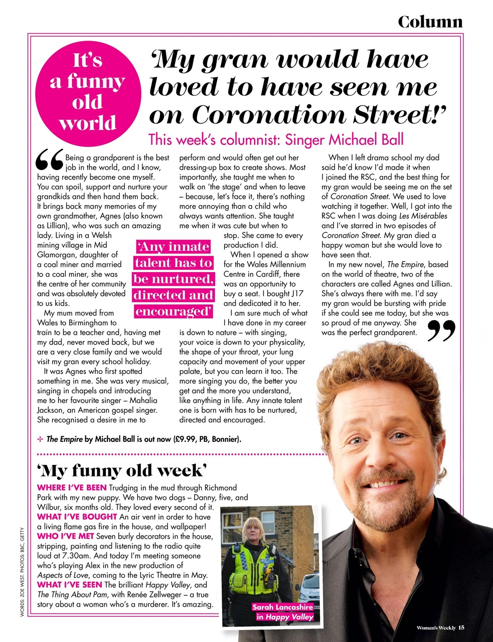 Woman's Weekly Preview Pages