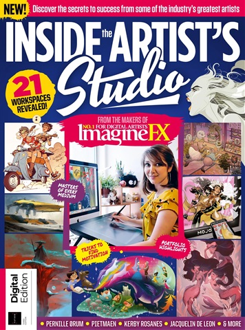 Creative Bookazine issue ImagineFX Inside The Artist's Studio Third Edition