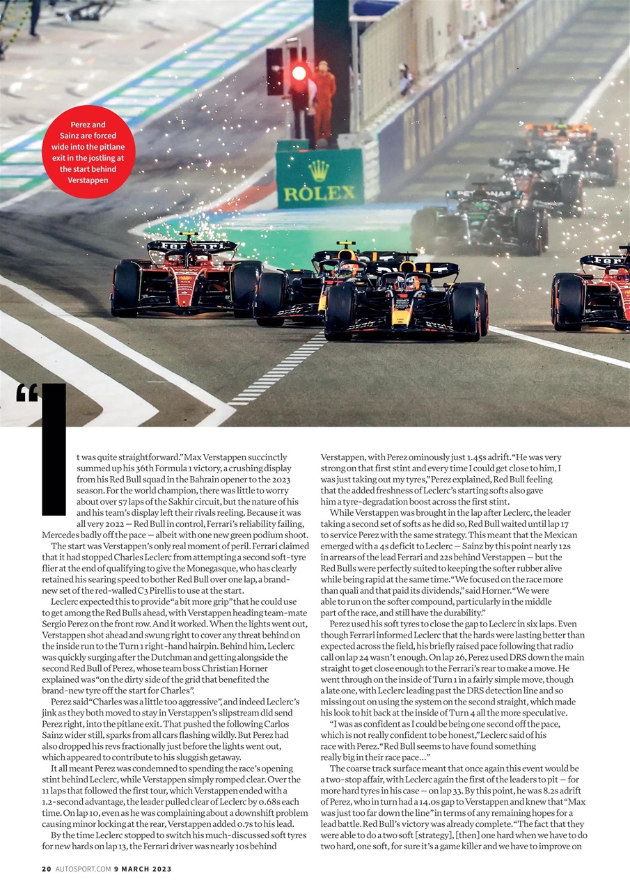 Autosport Preview Pages