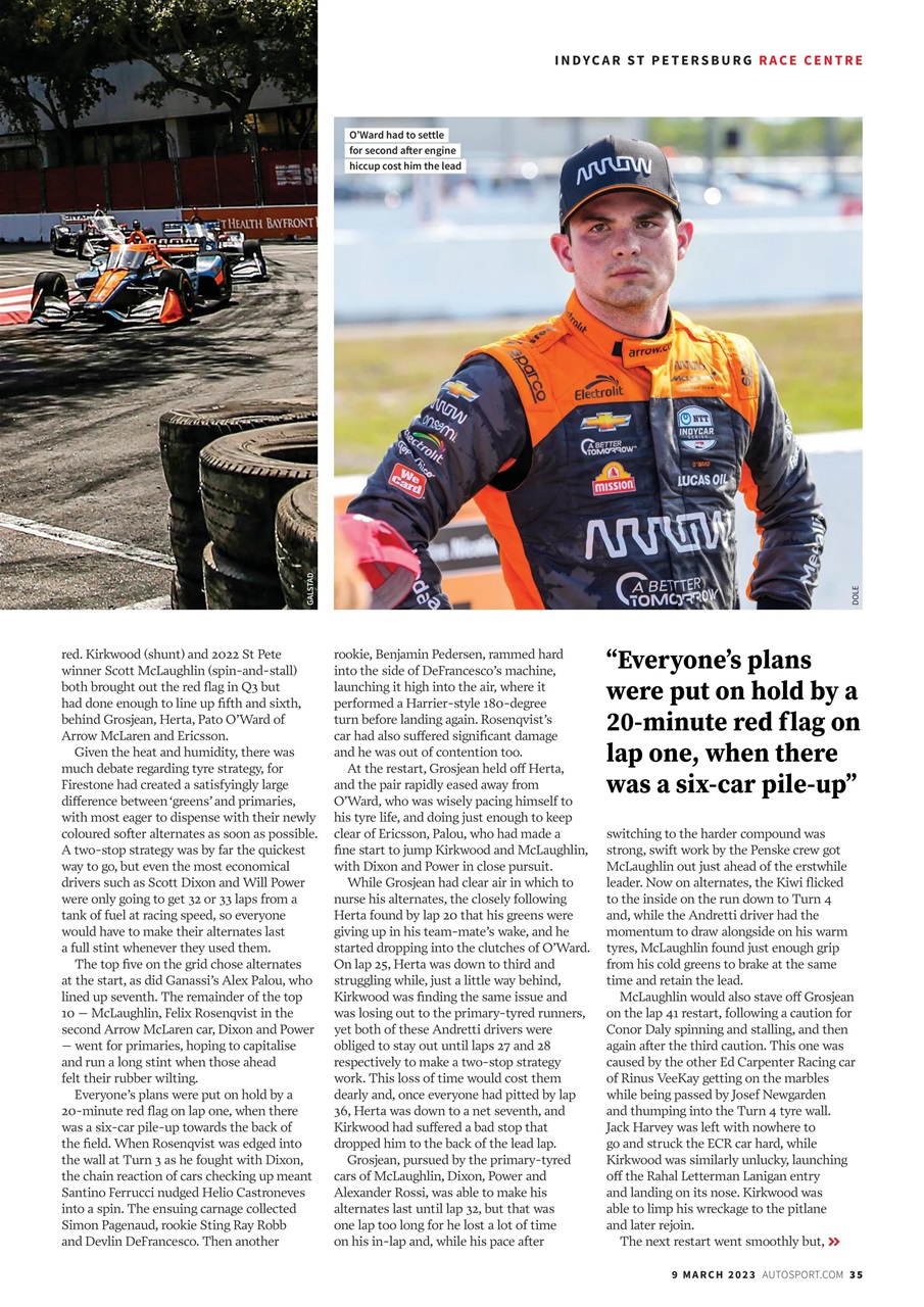 Autosport Preview Pages