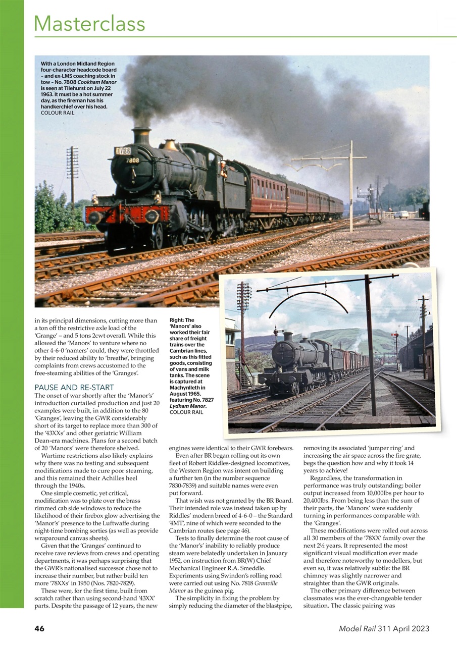 Model Rail Preview Pages
