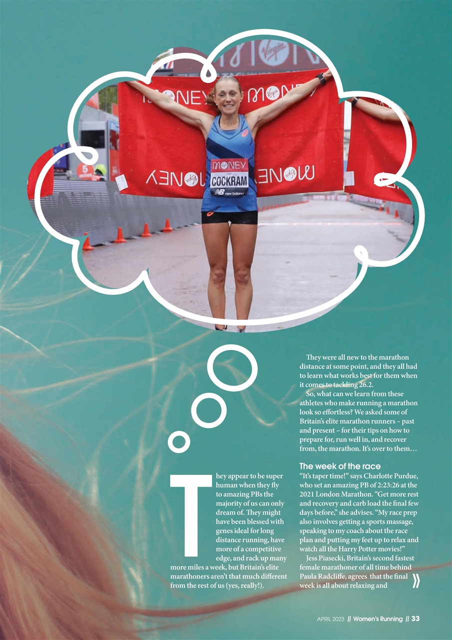 Women’s Running Preview Pages