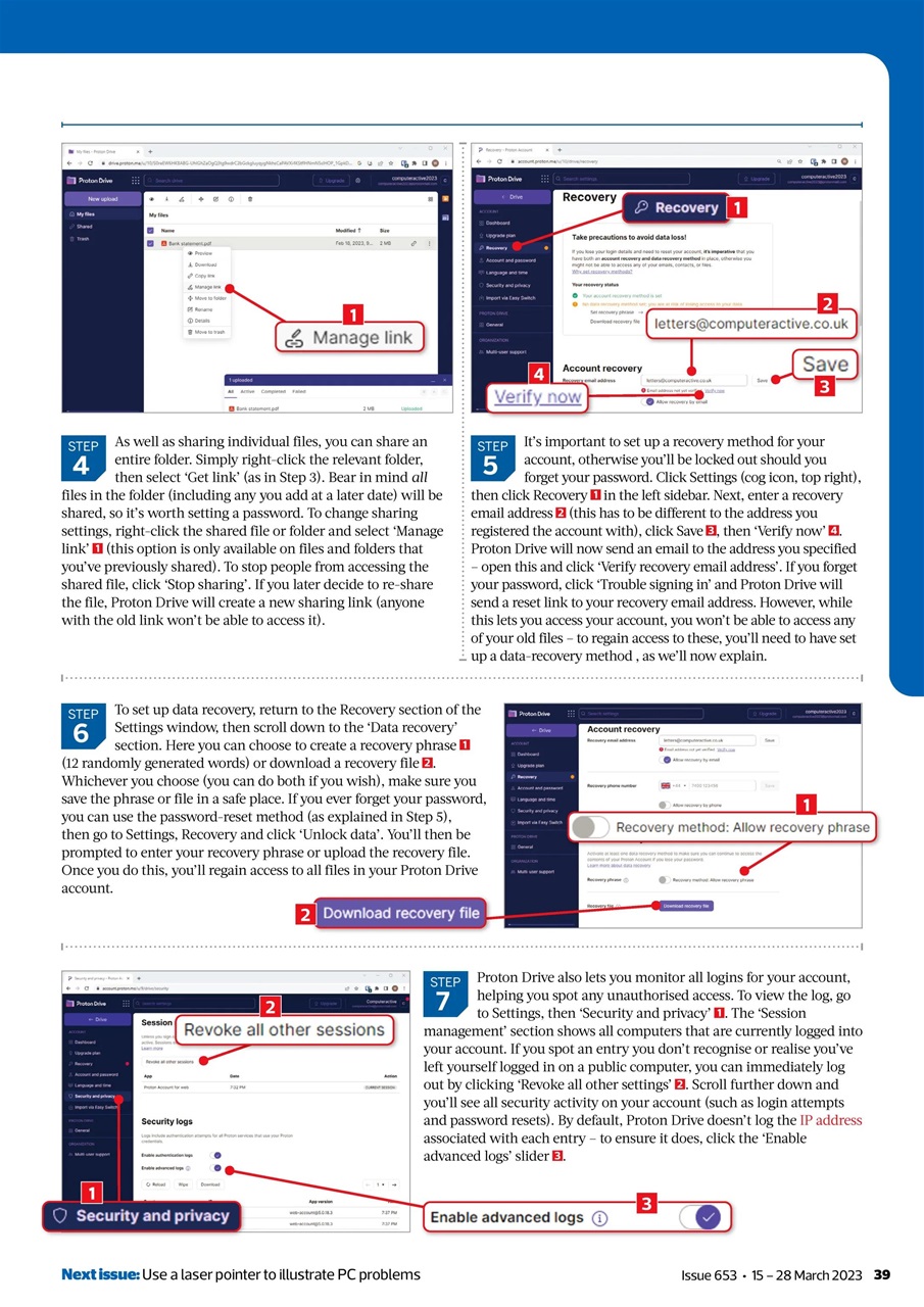 Computer Active Preview Pages