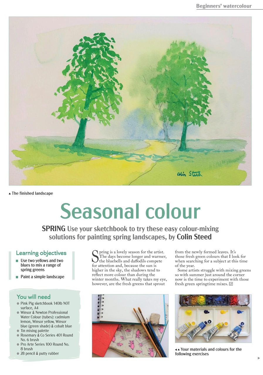 Leisure Painter & The Artist Preview Pages