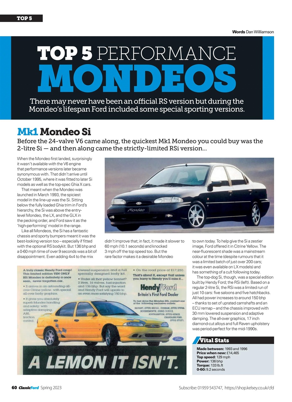 Classic Ford Preview Pages