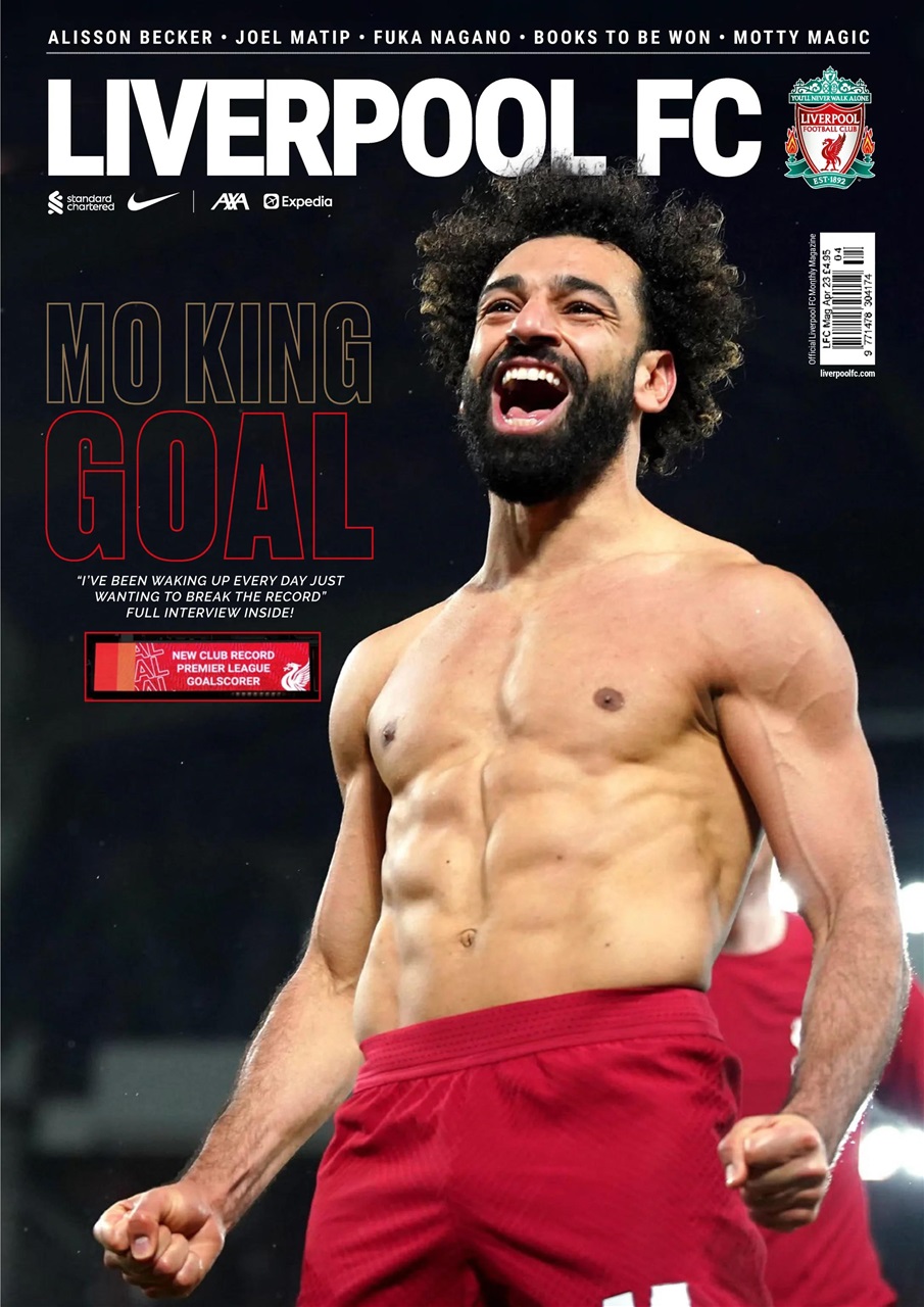 Liverpool FC Magazine Preview Pages